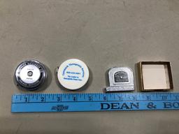 (3) ADVERTISING TAPE MEASURES