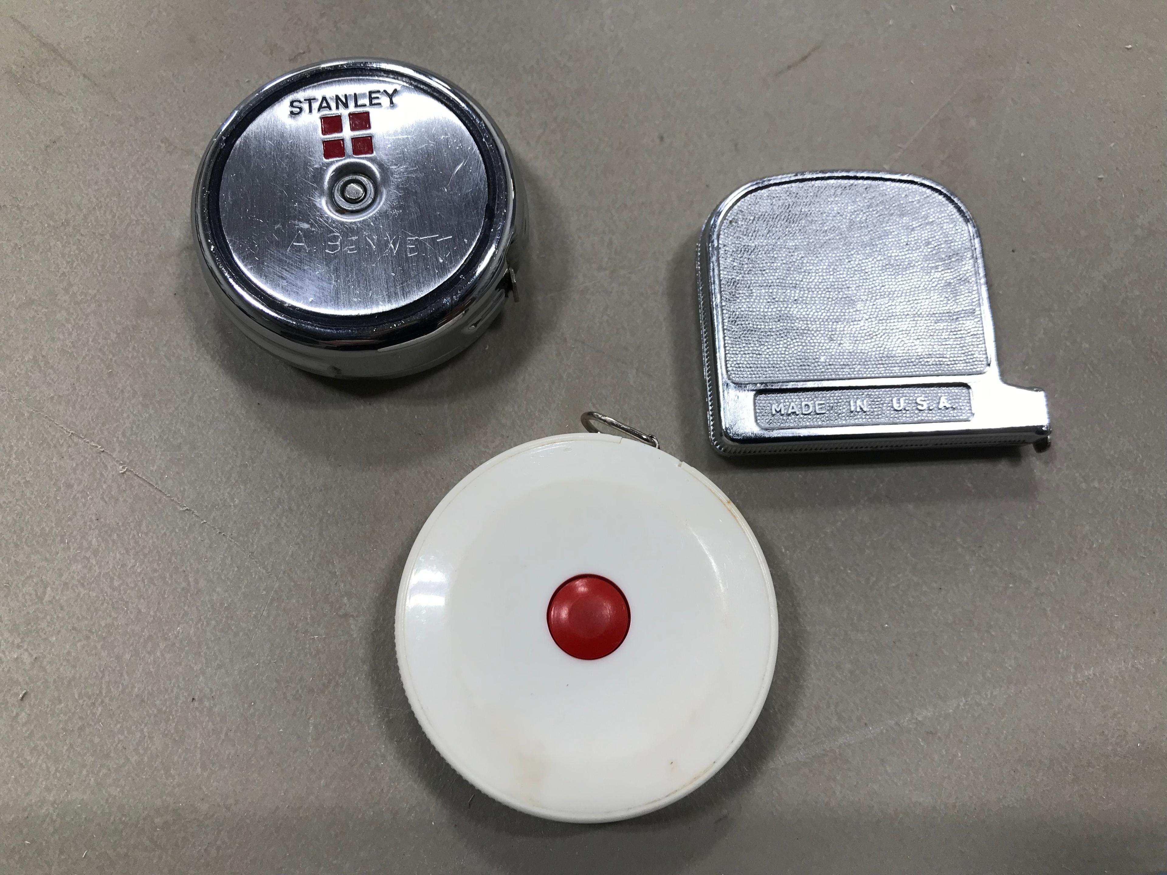 (3) ADVERTISING TAPE MEASURES