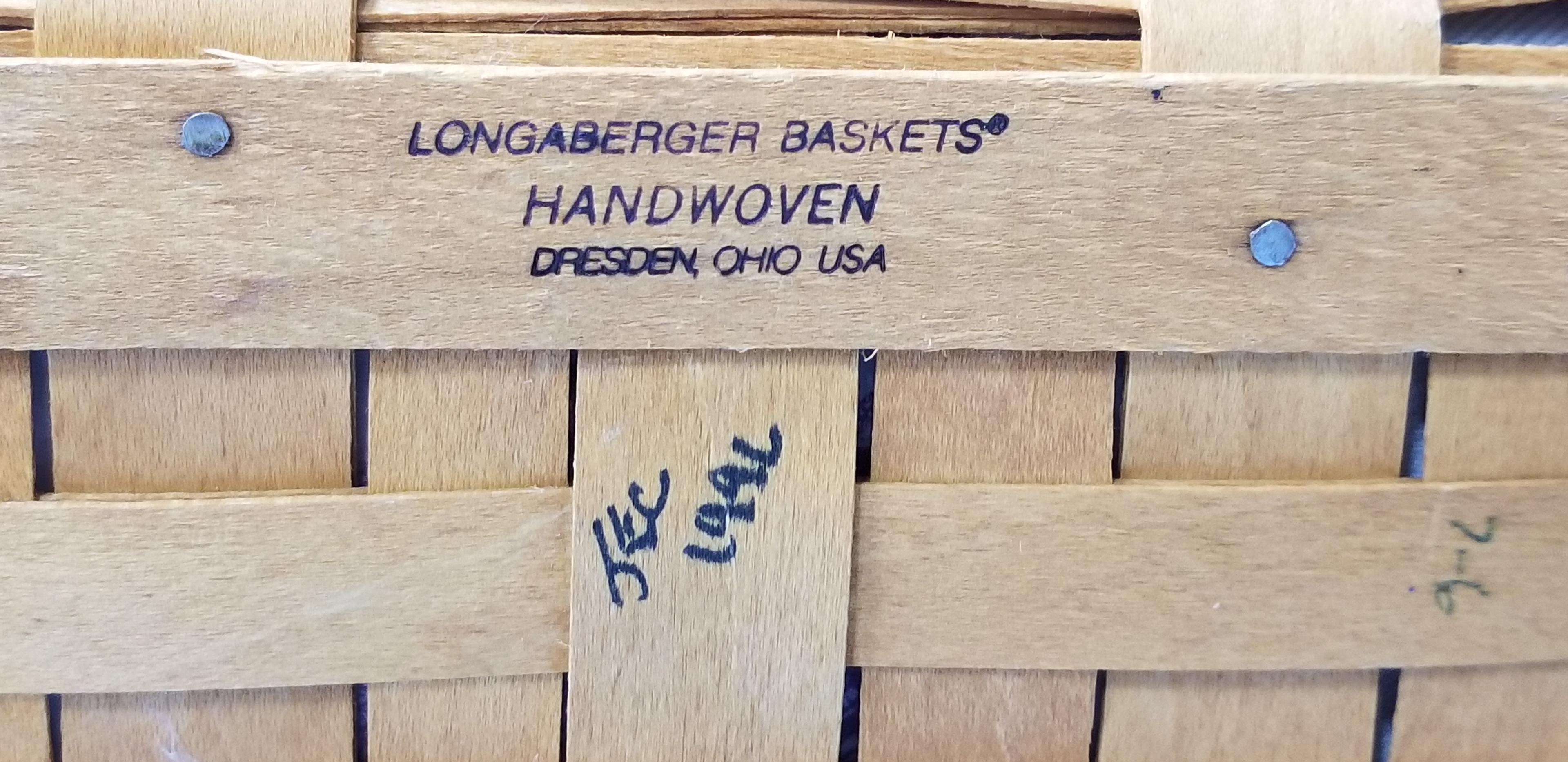 (2) LONGABERGER BASKETS