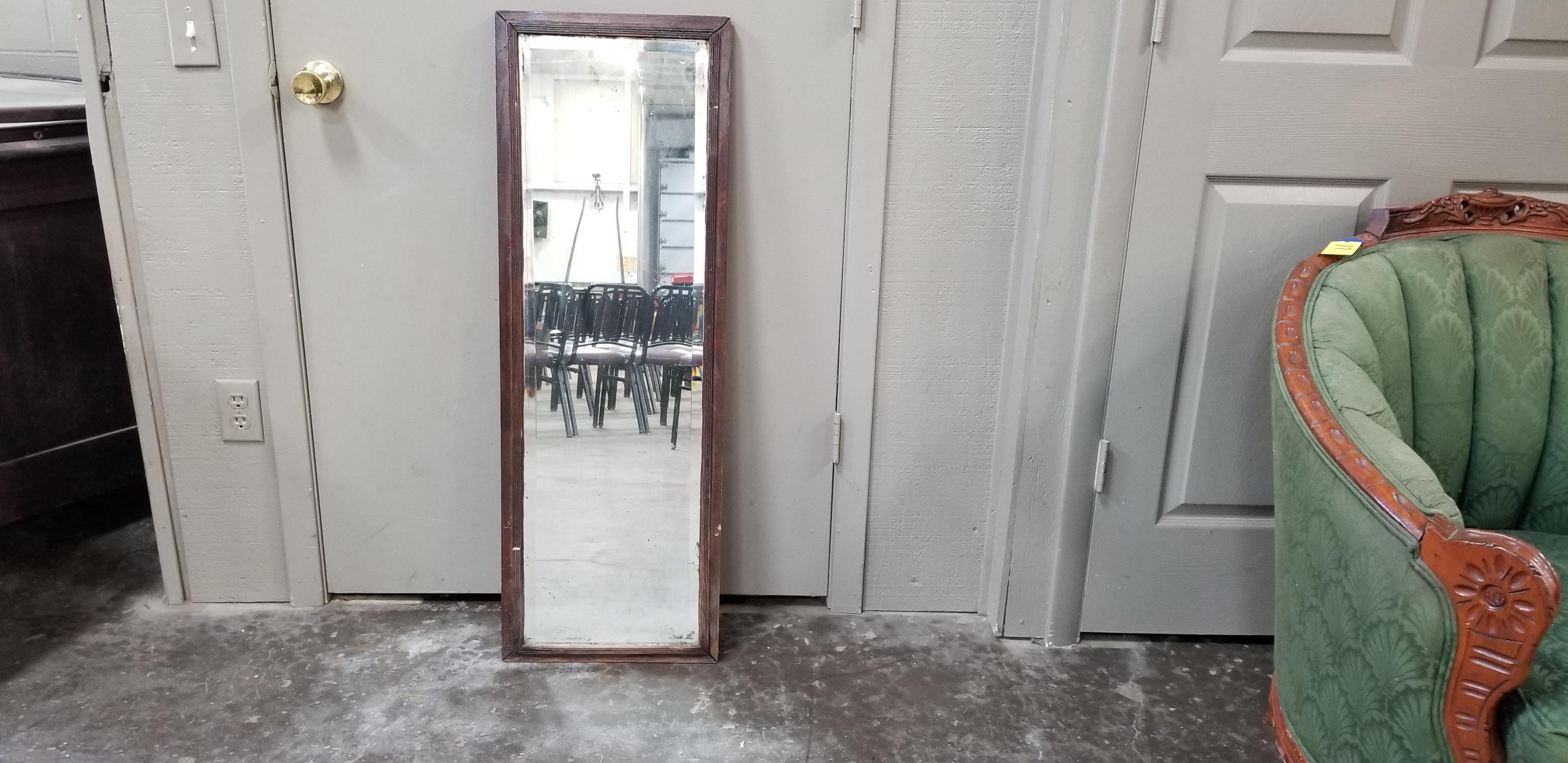 ANTIQUE BEVELED MIRROR