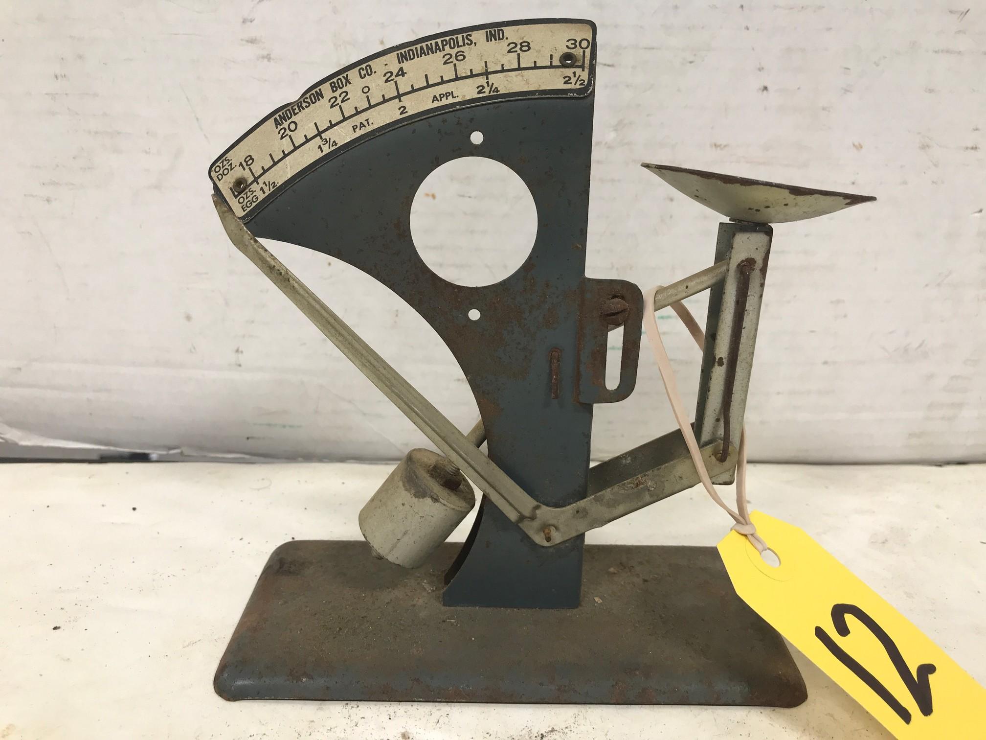 ANDERSON BOX CO EGG SCALE