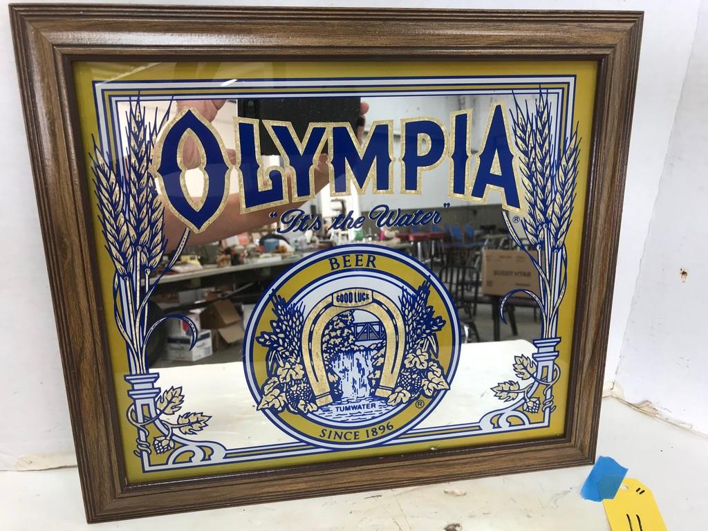 OLYMPIA BEER MIRROR