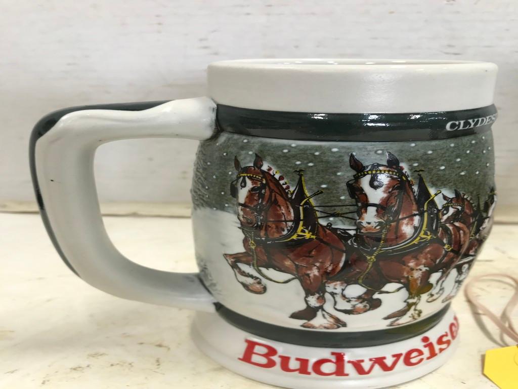 PR BUDWEISER STEINS