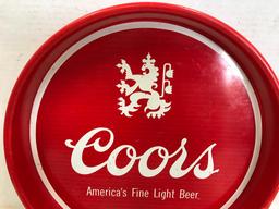 COORS METAL BEER TRAY