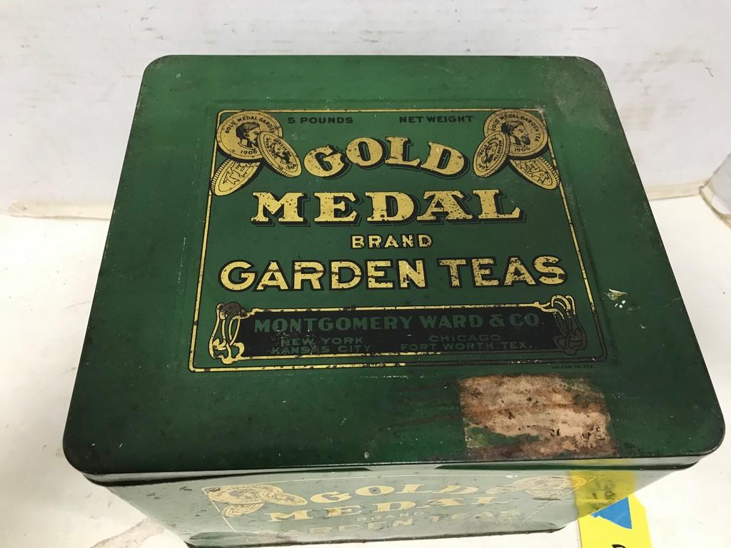 GOLD MEDAL 6# GARDEN TEA TIN