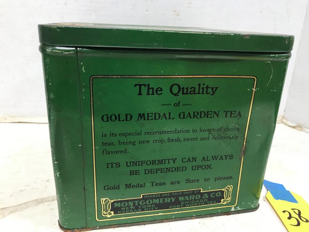 GOLD MEDAL 6# GARDEN TEA TIN