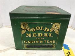 GOLD MEDAL 6# GARDEN TEA TIN