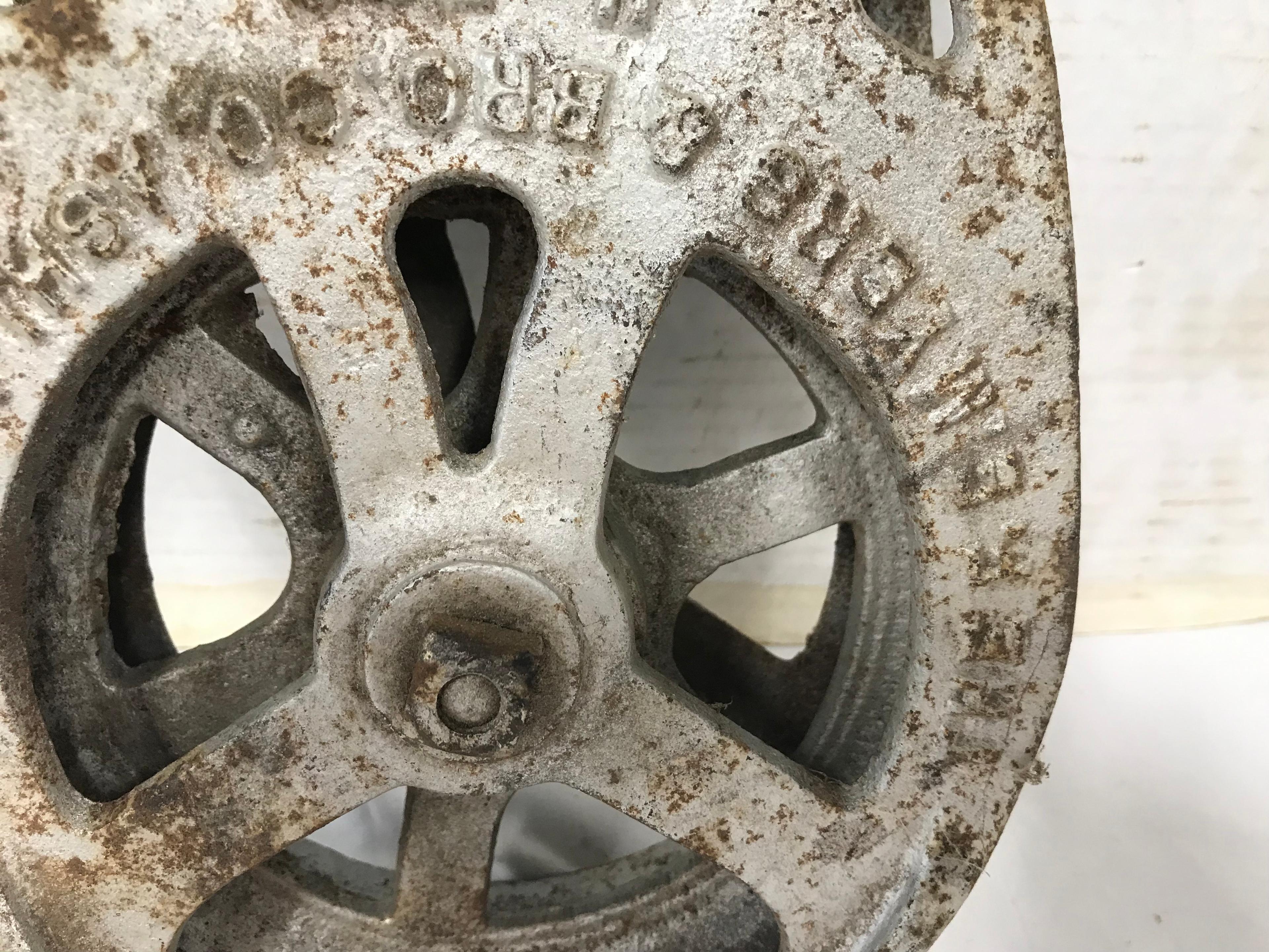 MYERS AND BROS STEEL BARN PULLEY