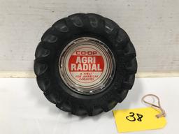 COOP TIRE ASHTRAY