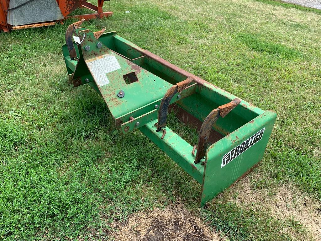 FRONTIER 6FT 3PT BOX BLADE W/ SCARIFIER