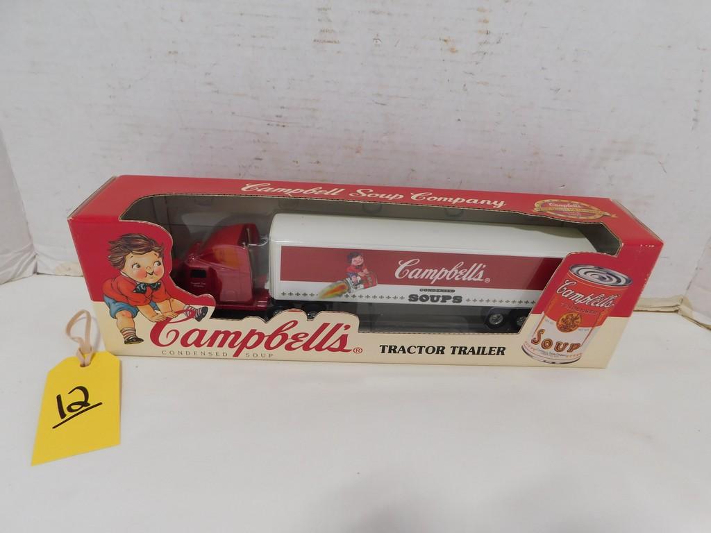 CAMPBELL'S DIE CAST TRACTOR TRAILER