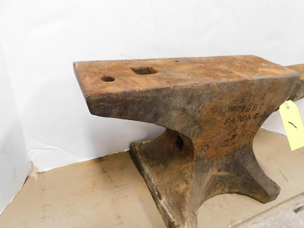 LARGE CAST IRON ANVIL