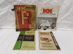 FLAT OF MINNEAPOLIS- MOLINE, JD, & FORD MANUALS