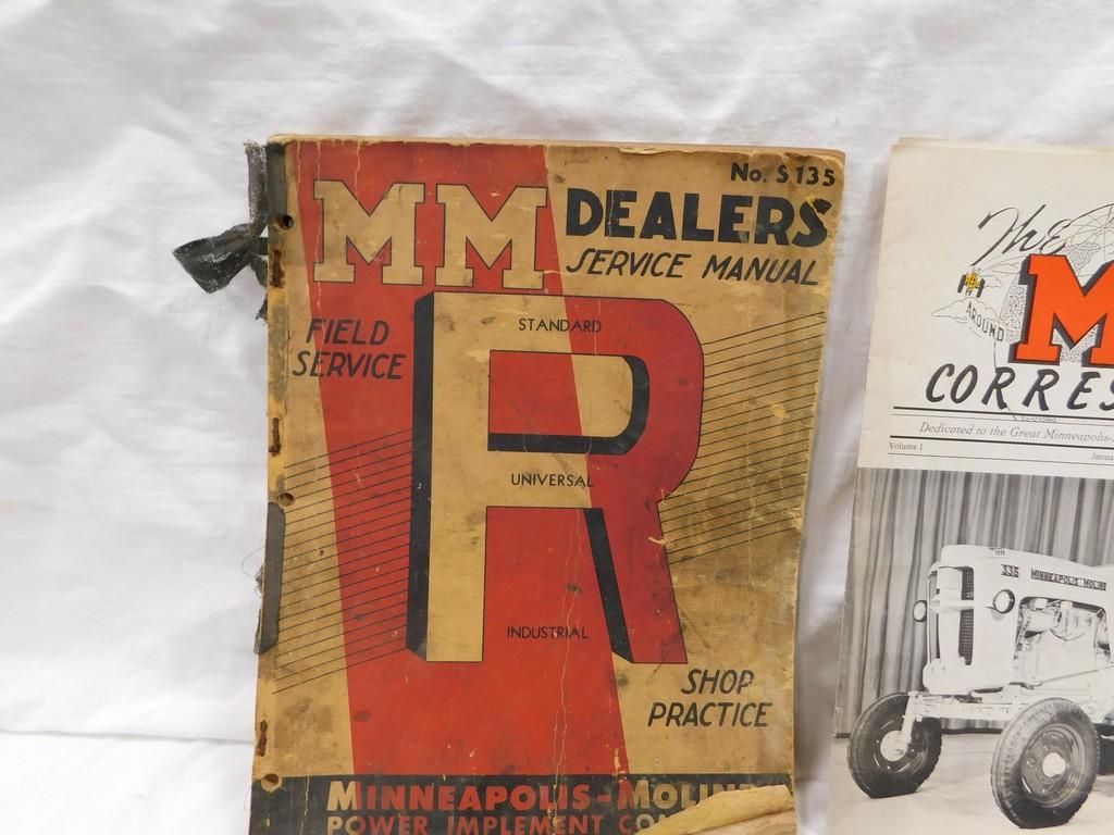 FLAT OF MINNEAPOLIS- MOLINE, JD, & FORD MANUALS