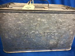 MOE'S LINE GALVANIZED EGG CASE