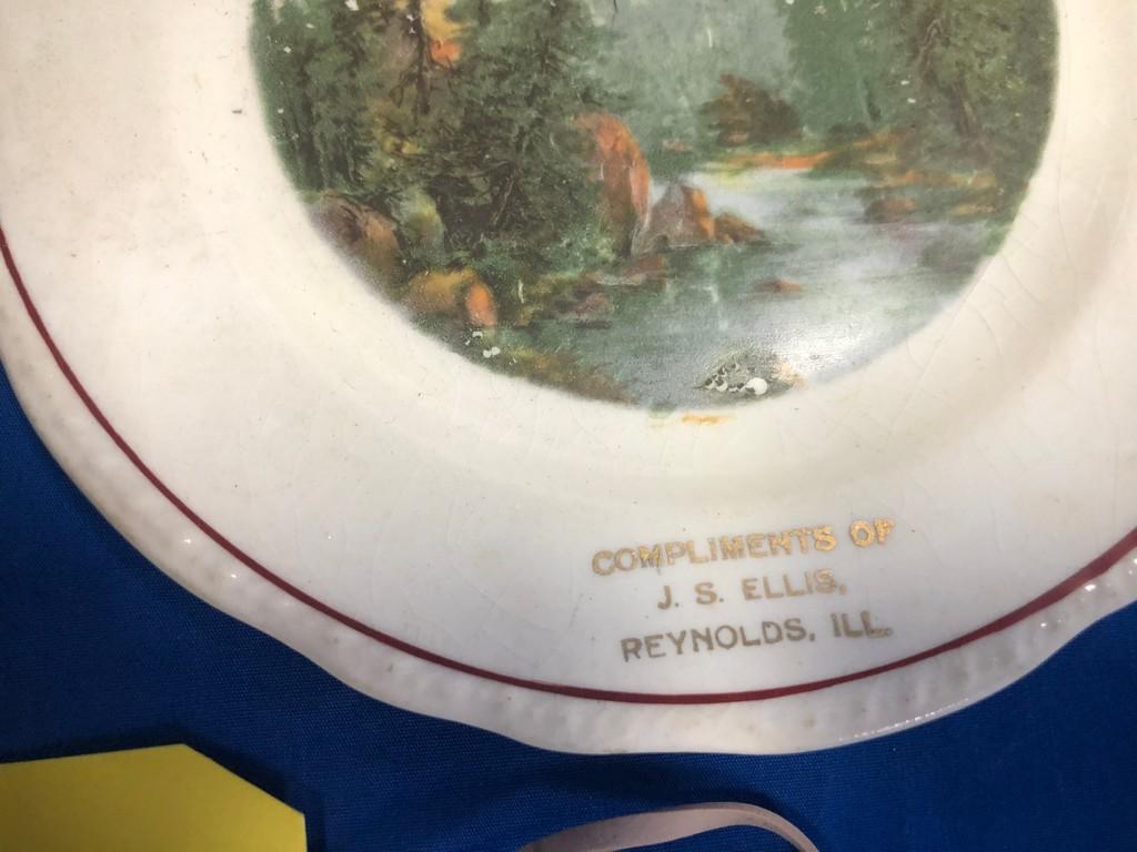 LOT OF ADVERTISING PLATES