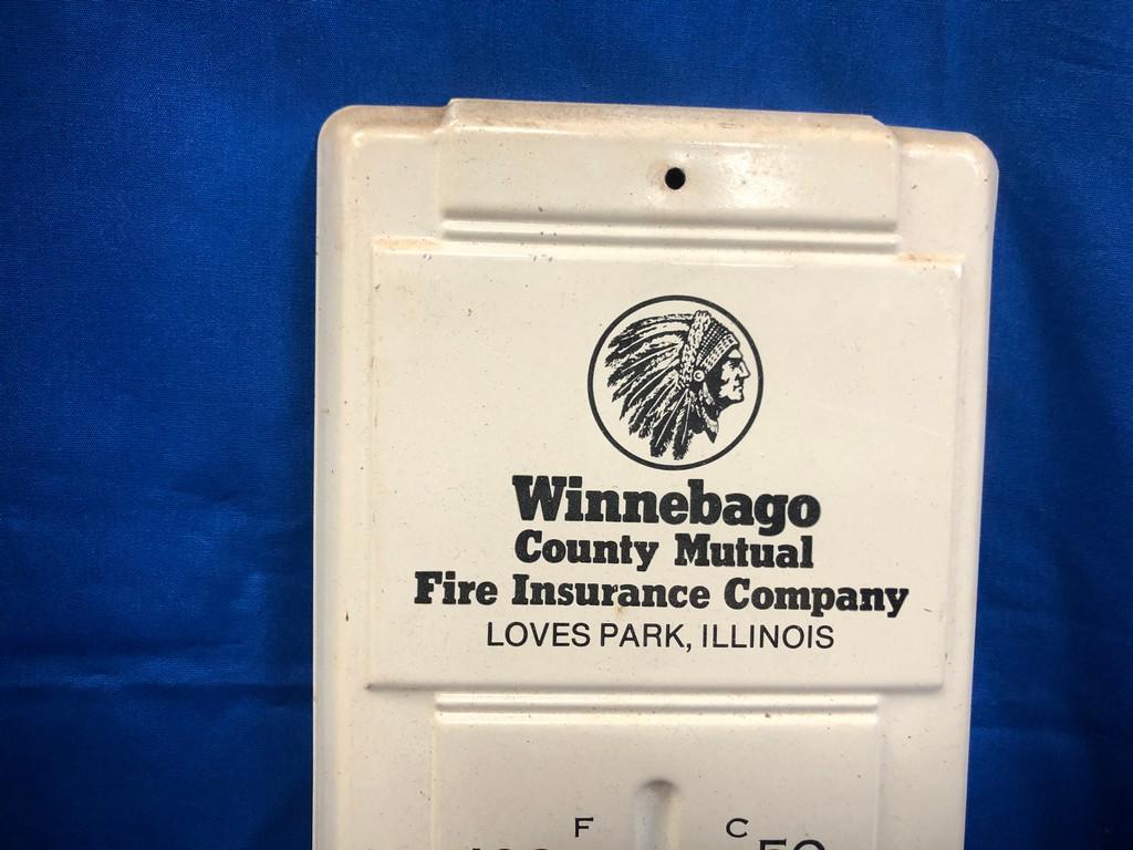 WINNEBAGO COUNTY MUTAL FIRE INSURANCE COMPANY THERMOMETER