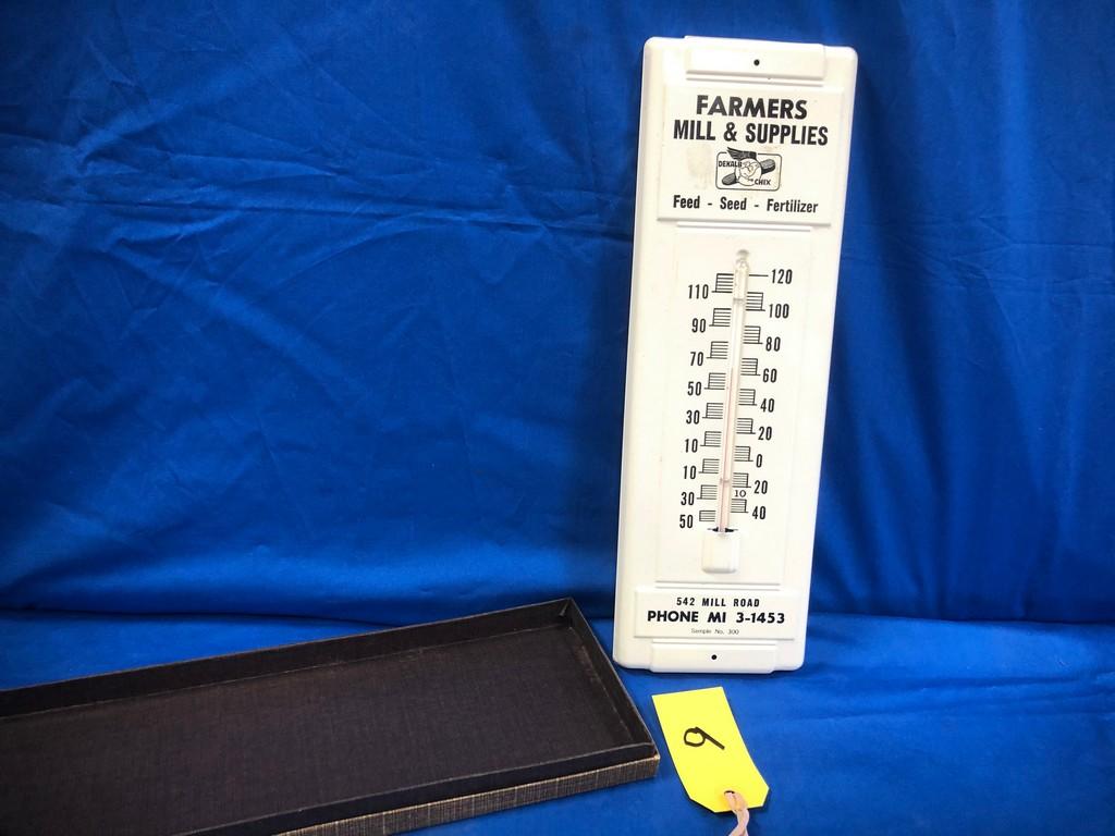 FARMERS MILL AND SUPPLIES THERMOMETER