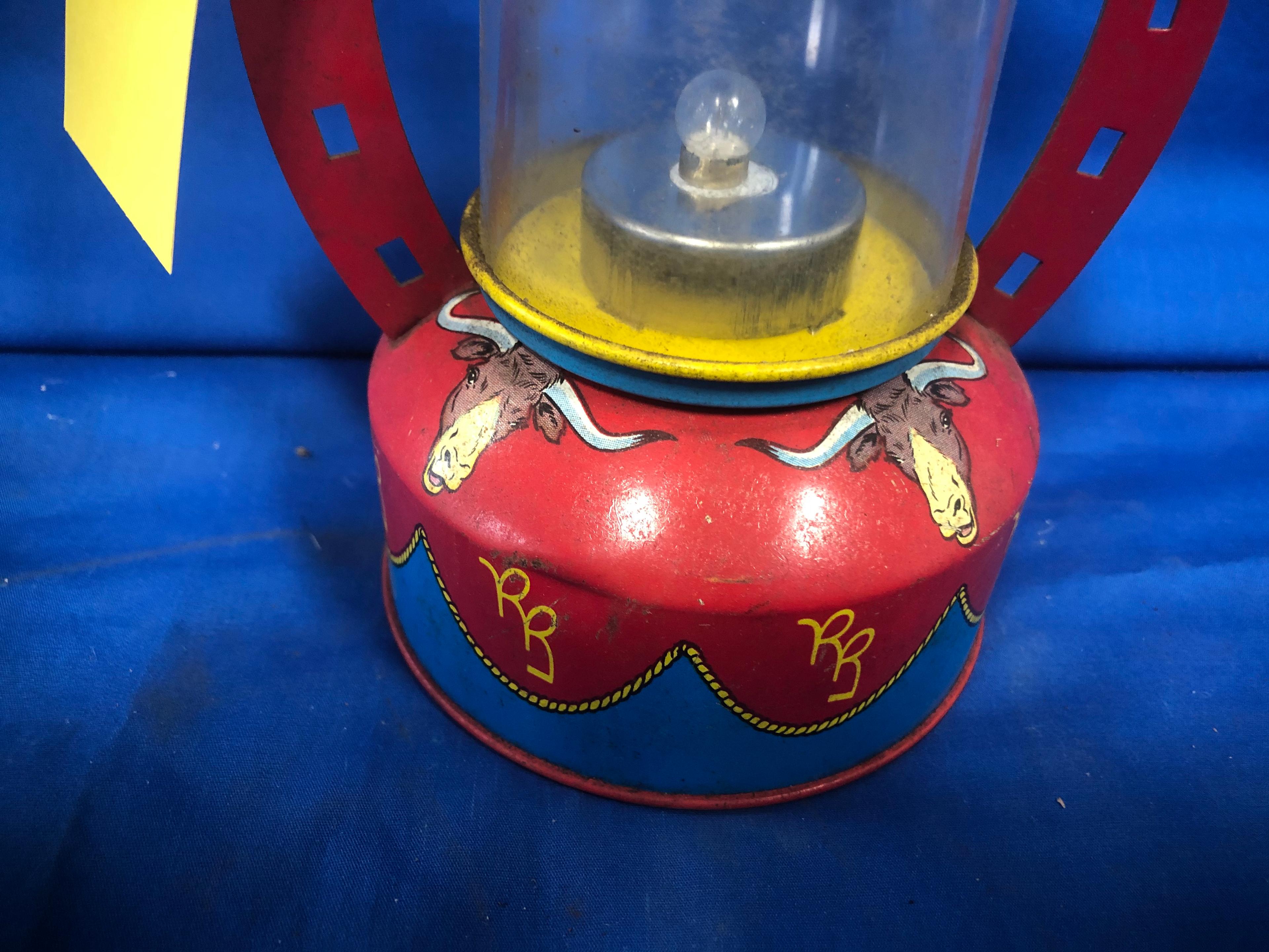 ROY ROGERS BATTERY OPERATED CHILD'S LANTERN