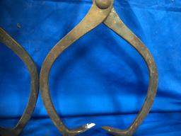 GIFFORD WOOD CO & WM T WOOD CO ICE TONGS