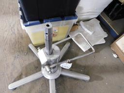 HYDRAULIC SALON CHAIR BASE W/ 5 LEGS