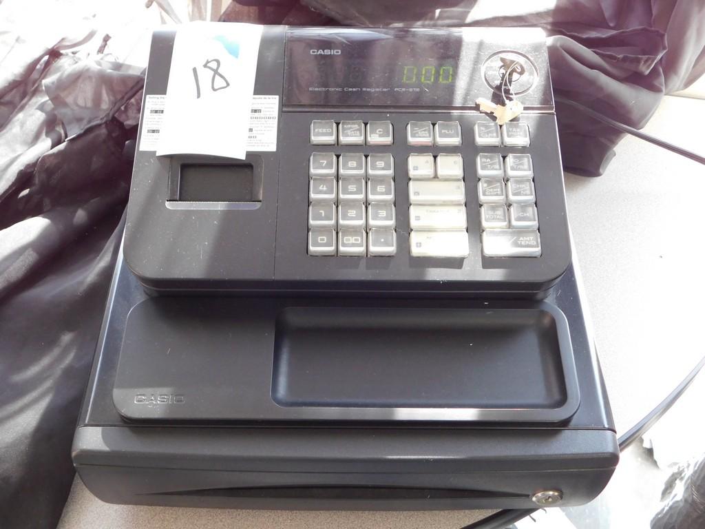 CASIO PCR-272 ELECTRONIC CASH REGISTER