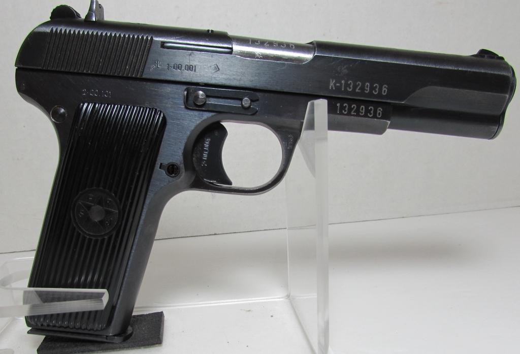 ZASTAVA TOKAREV M57 7.62 CAL PISTOL HANDGUN