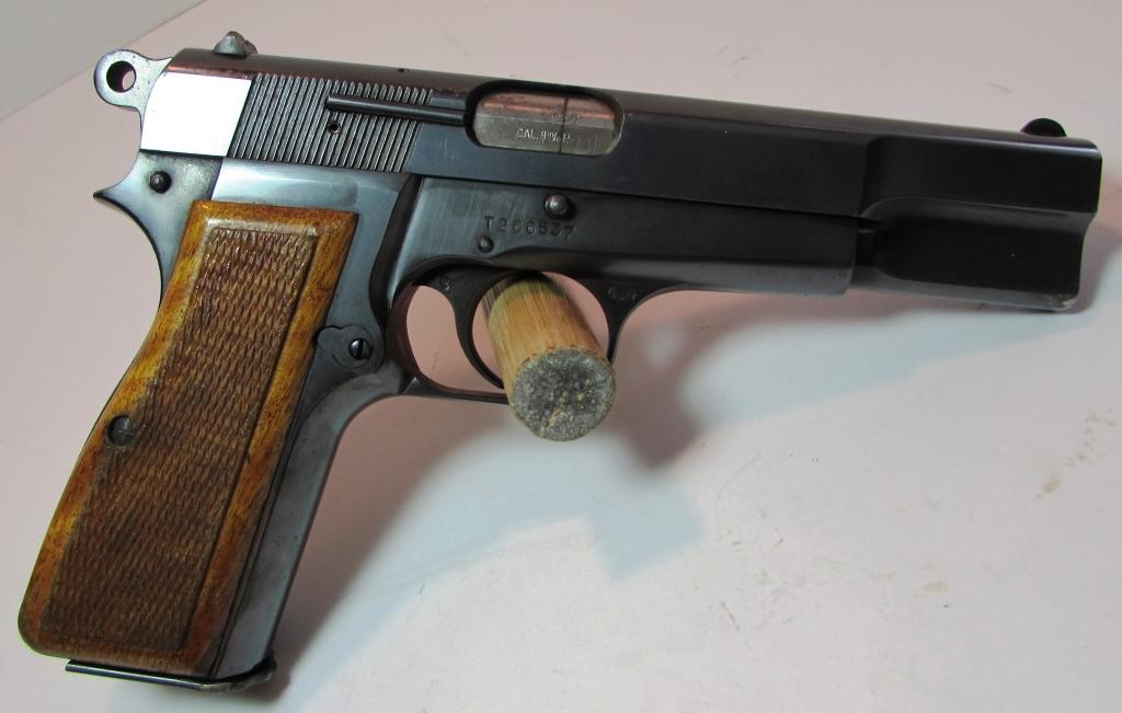 BROWNING HI-POWER 9mm PISTOL HANDGUN BELGIAN