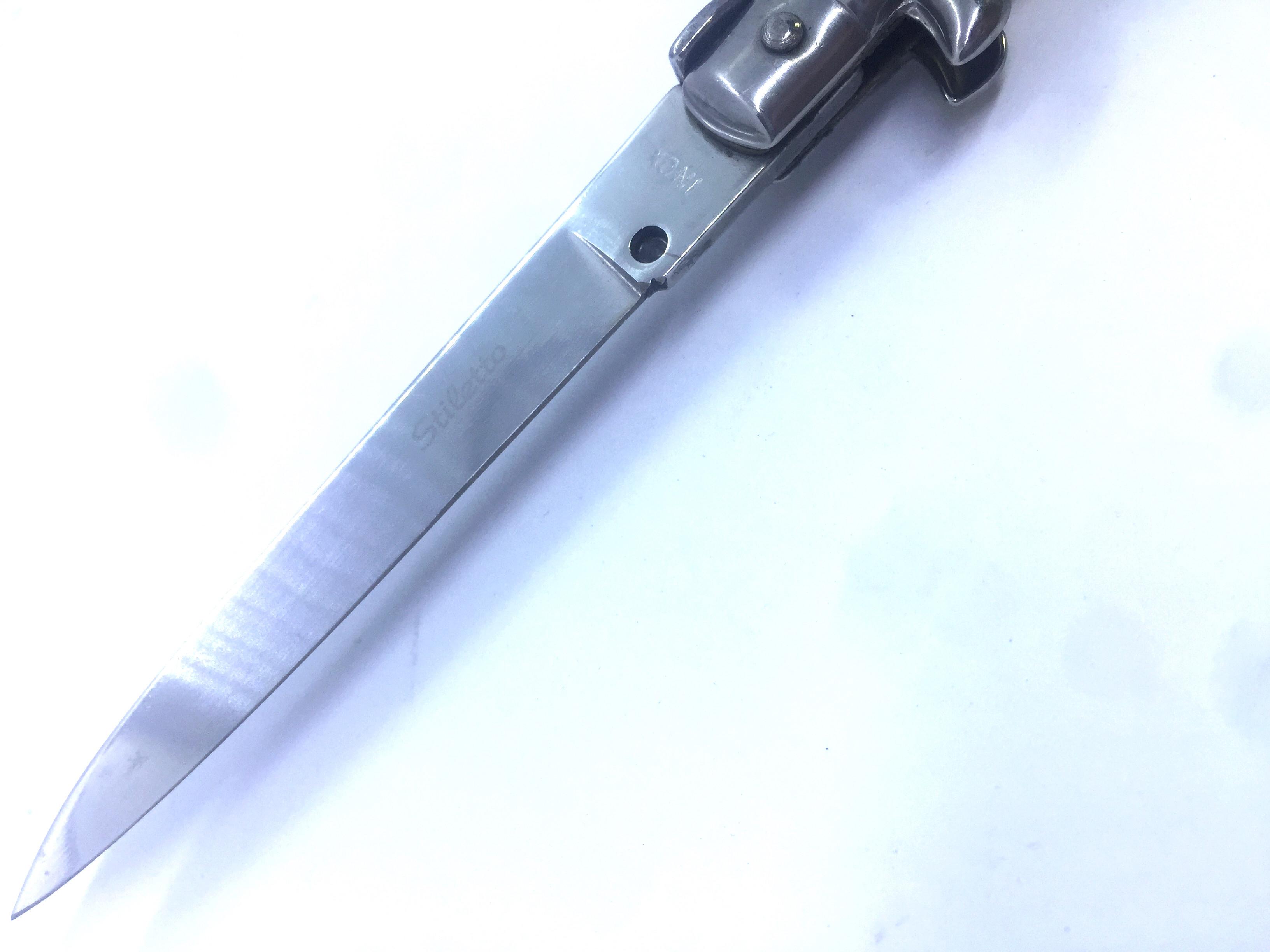 8.5" STAG STILETTO SWITCHBLADE AUTOMATIC KNIFE