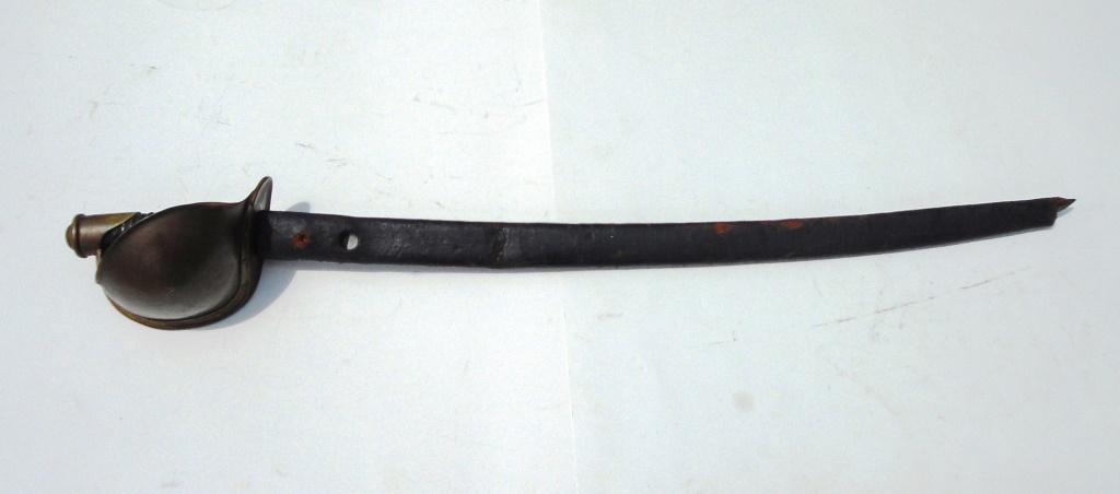 US NAVY CUTLASS SWORD M1860 w SCABBARD 1862 D.R.