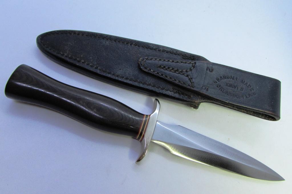 RANDALL STAINLESS 2-5 FIGHTING STILETTO DIRK KNIFE