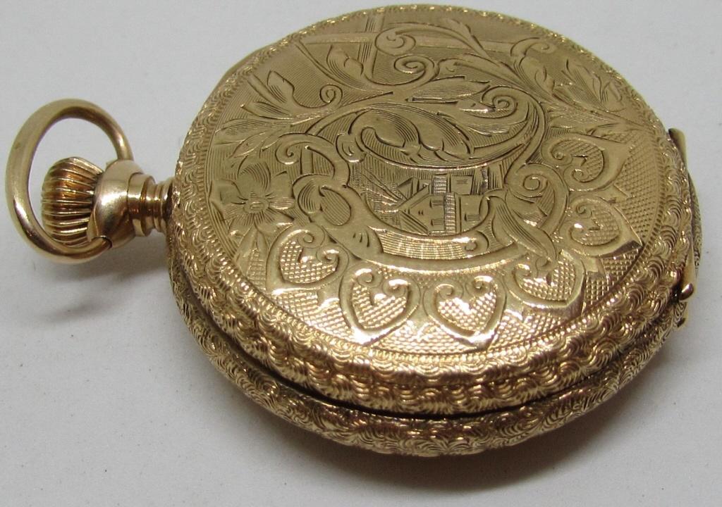 AMERICAN WALTHAM 14K GOLD POCKET WATCH 1894