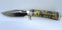 RANDALL #23-4 KNIFE BURL WOOD 8.25" GAMEMASTER