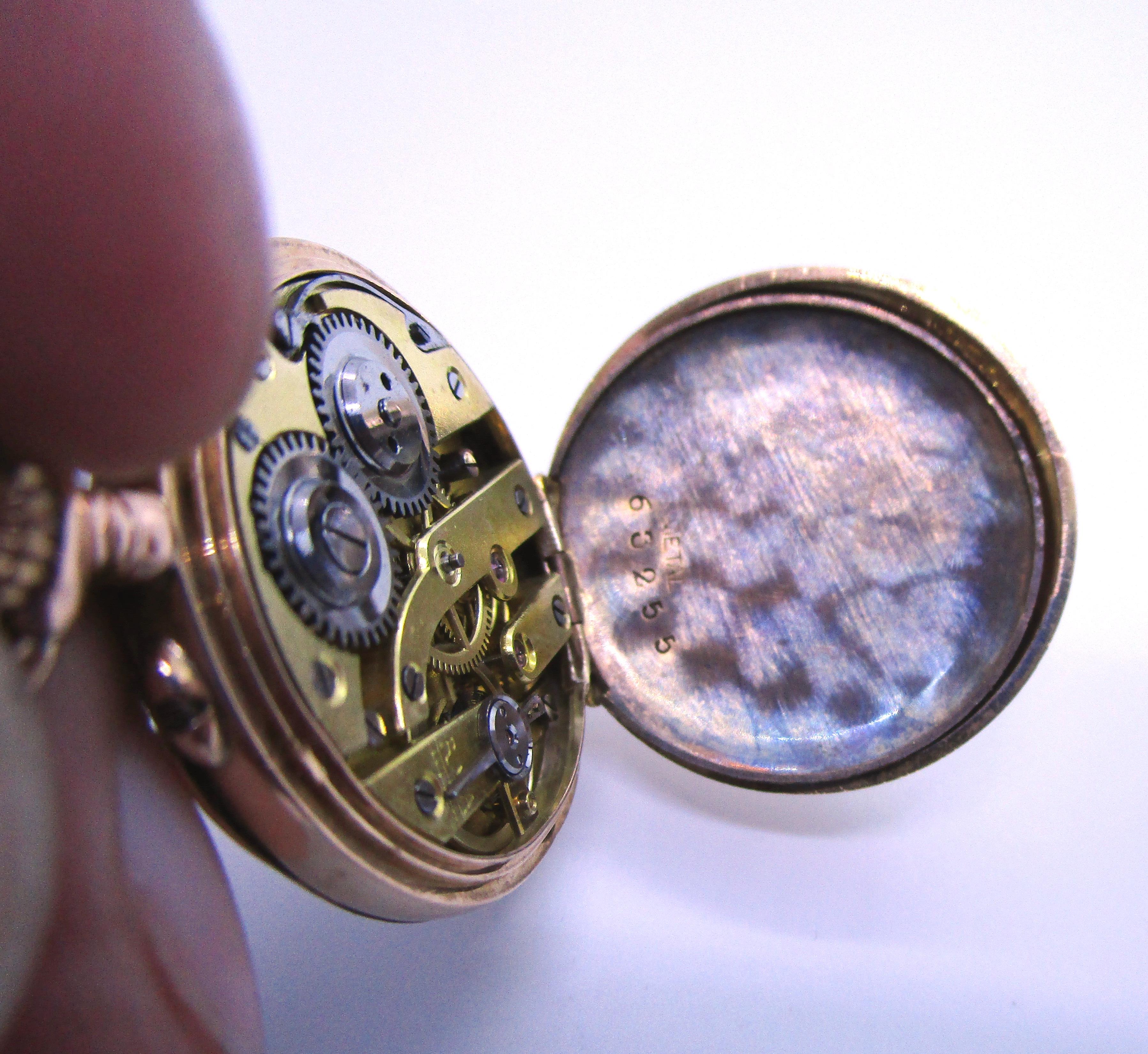 UNION HORLOGERE WATCH 14K GOLD POCKETWATCH