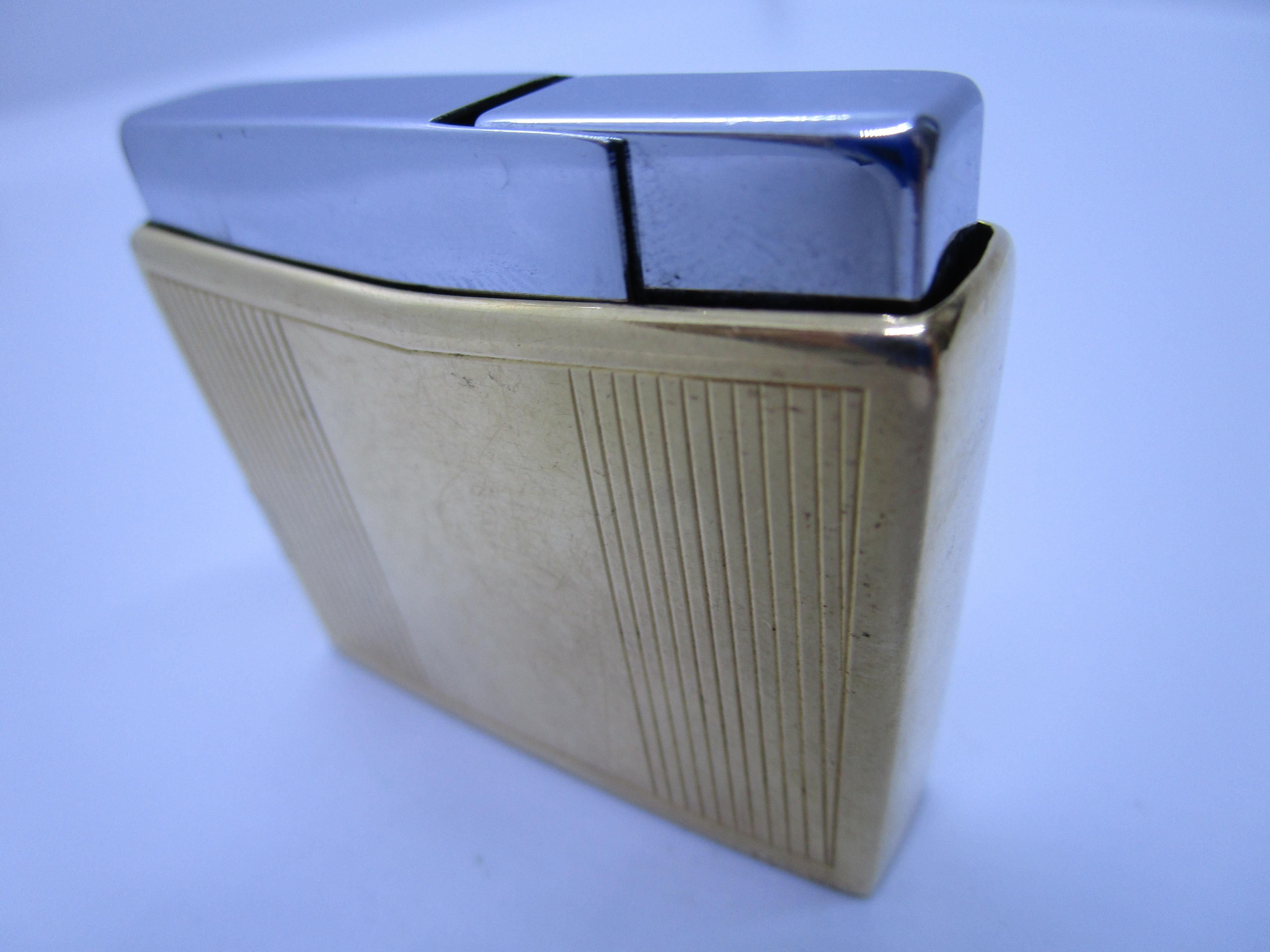 GEORG JENSEN 18K GOLD LIGHTER SIGVARD BERNADOTTE