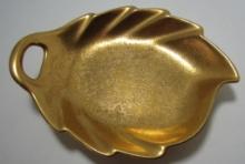PICKARD GOLD ROSE & DAISY DISH NUT CANDY PLATE 228