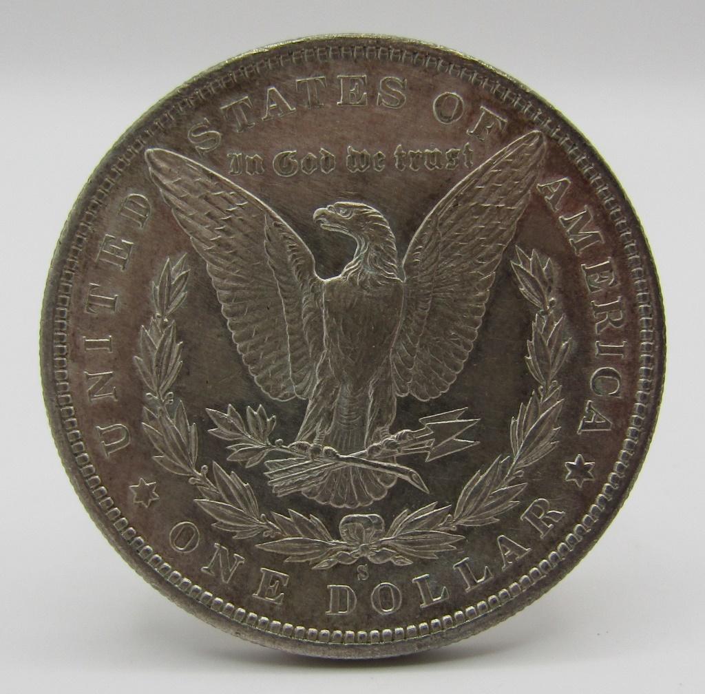 1890 S MORGAN SILVER DOLLAR US COIN
