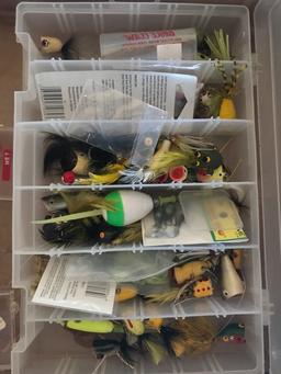 Fishing Lot of Flies and Lures