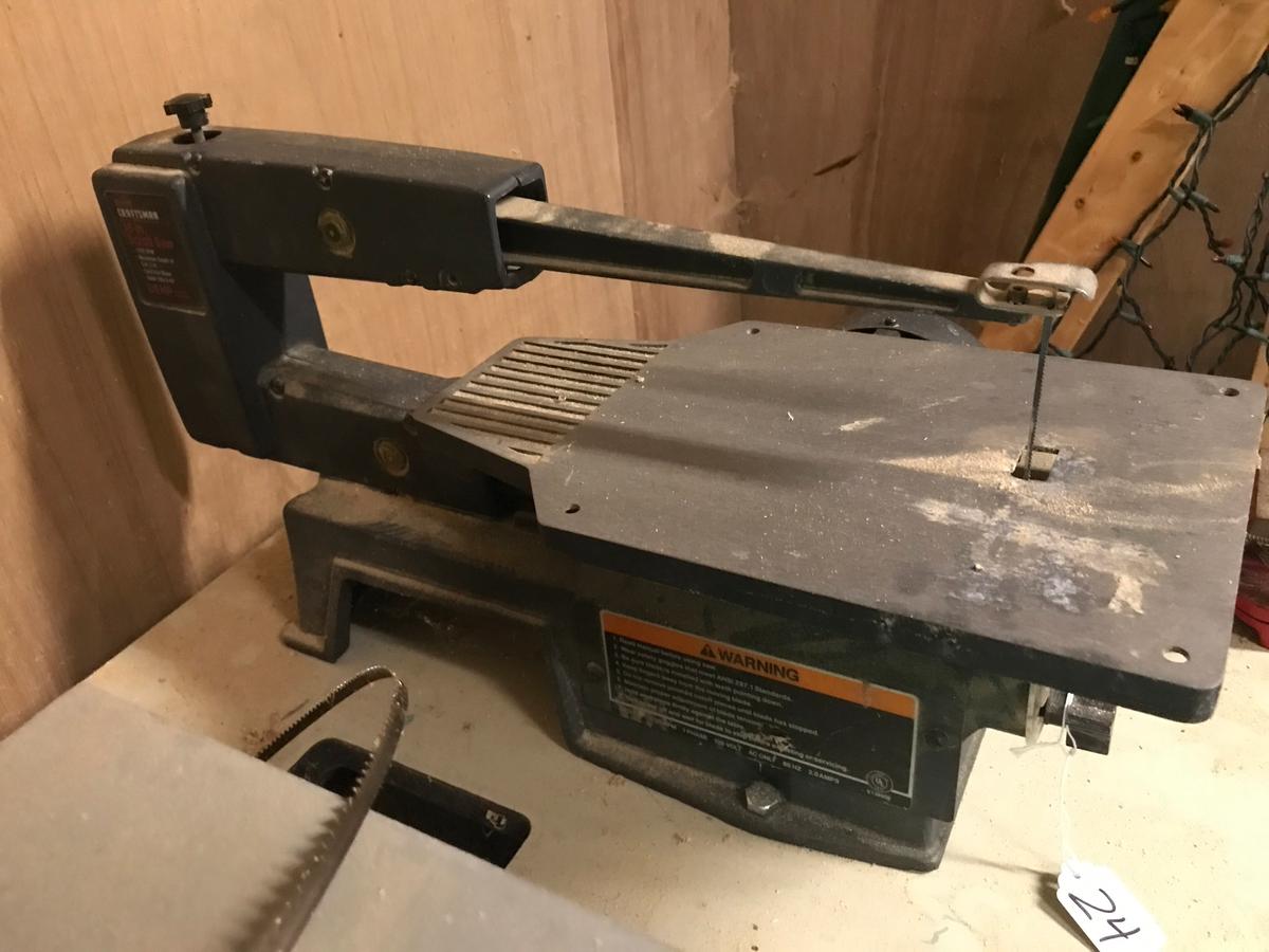 Craftsman 16" Scroll Saw 1/6HP, Runs