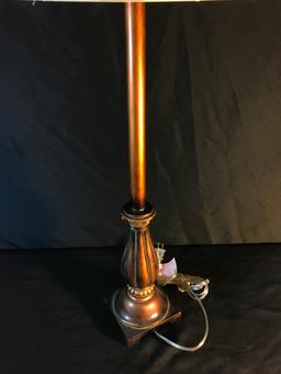 Contemporary Stick Lamp Measures 34" Tall