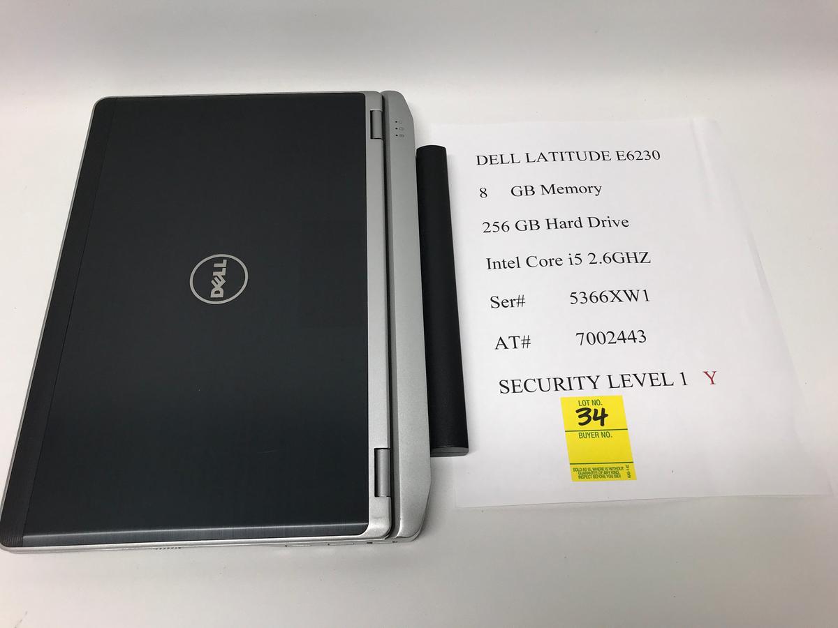 Dell Latitude E6230 Laptop Computer