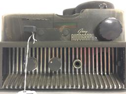 Gray Audograph Dictating Machine,