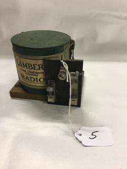 Lambert Long Distance Crystal Radio