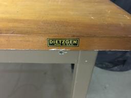 Older Dietzgen Work Table   31" x 42" x 32"T.