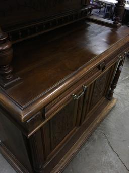 European Renaissance Style Hutch/Server