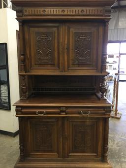 European Renaissance Style Hutch/Server