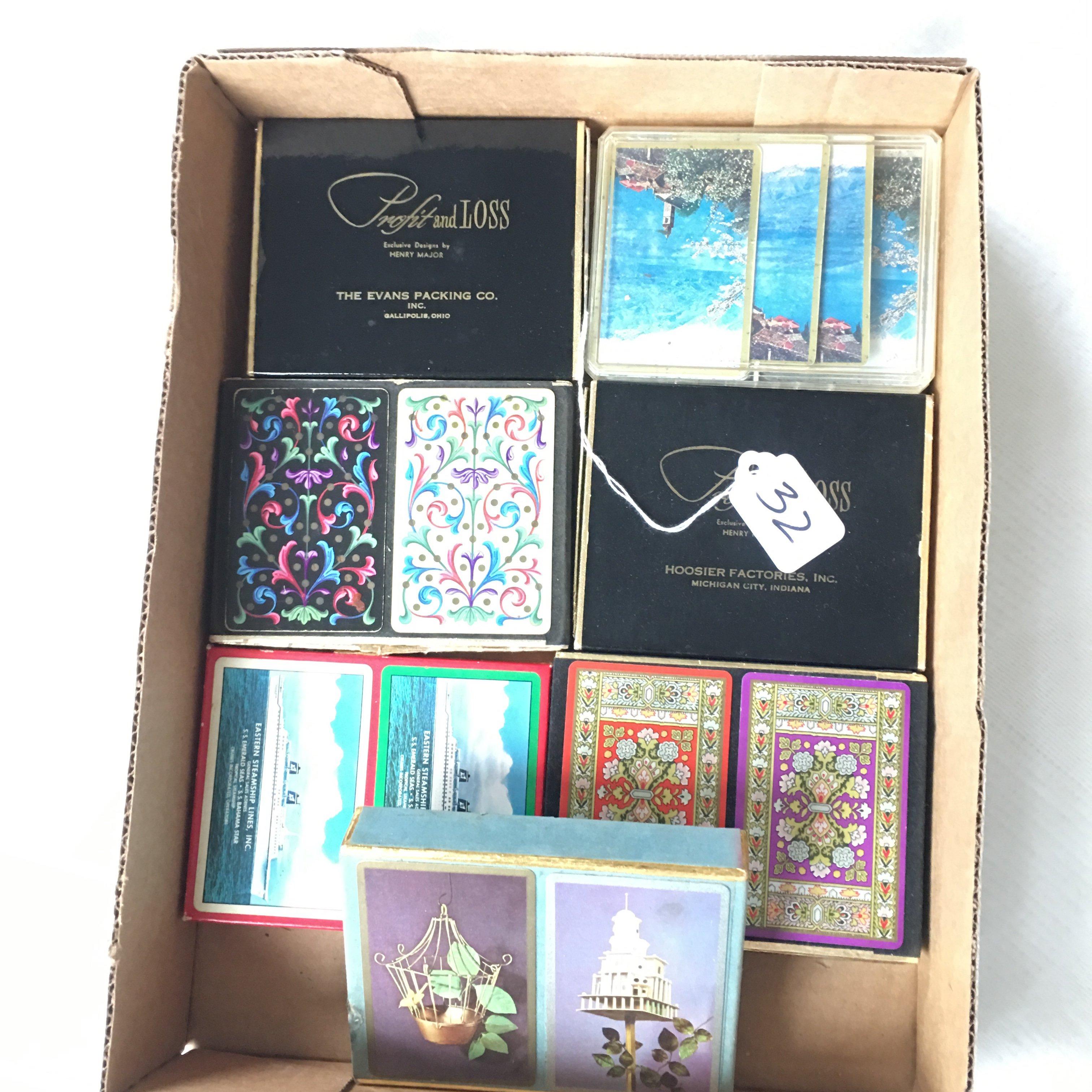 (7) Sets Of Older Card Sets