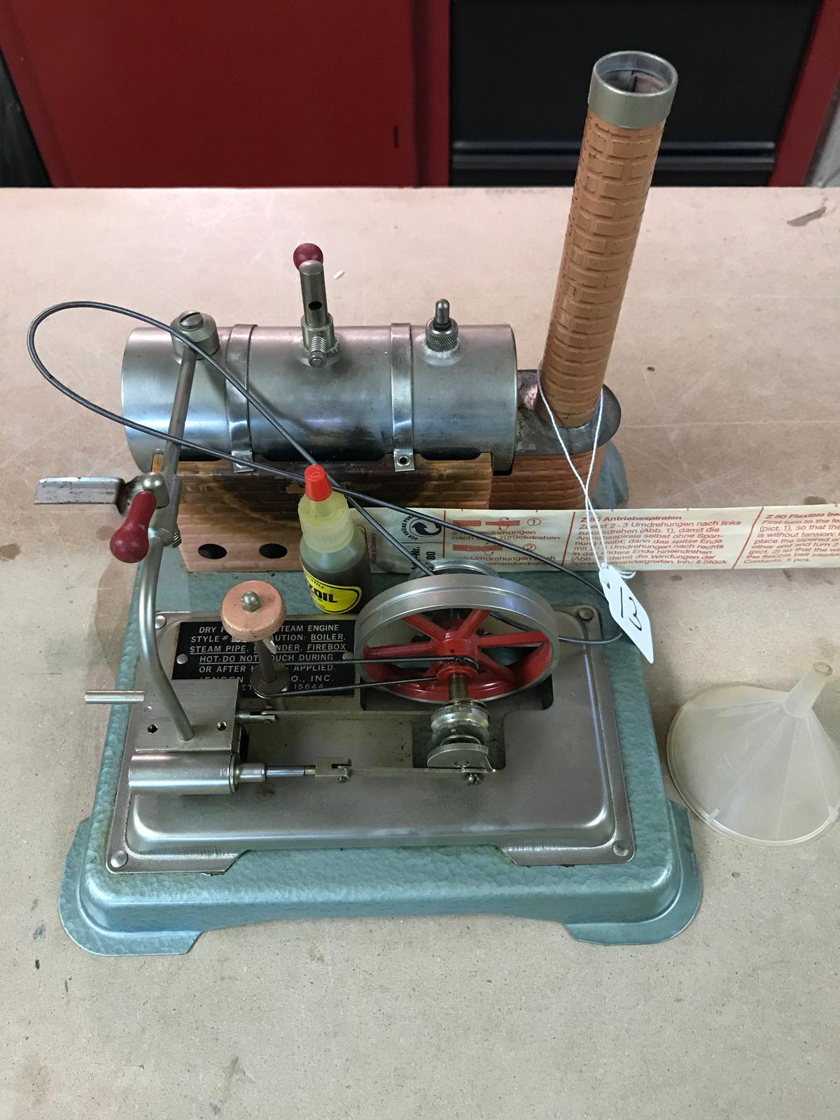 Jensen Toy Steam Engine