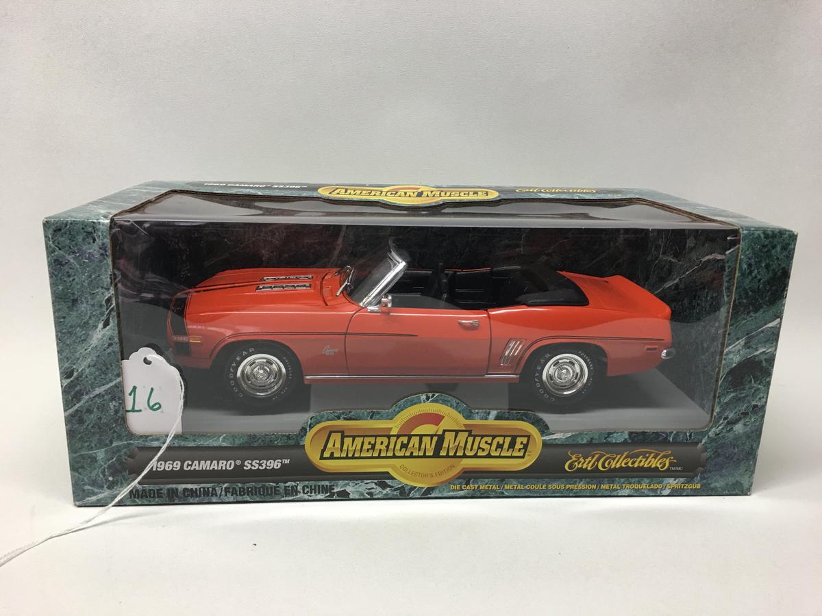 American Muscle 1969 Camaro SS396, 1:18 Scale