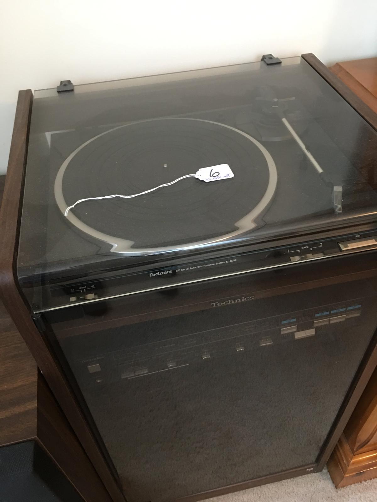 Technics Stereo In Cabinet